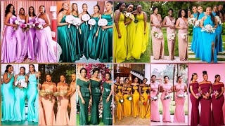 Most Beautiful Dress Style Outfit Ideas For Bridesmaid For Wedding Event  Amazing Bridesmaid Style [upl. by Tani110]