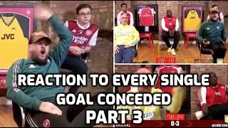 AFTV reaction to every goal Arsenal have conceded this season  Part 3 [upl. by Asehr]