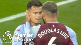 Philippe Coutinho debut goal completes Aston Villa comeback  Premier League  NBC Sports [upl. by Han]