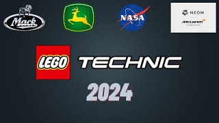 Lego Technic 2024 Sets [upl. by Elleirua]