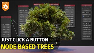 Tutorial Blender MTree Node Addon  Fast Trees [upl. by Mastrianni70]