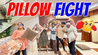 Funniest pillow fight challenge  jamkar hui pitayi [upl. by Nikolas561]