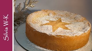 Bratapfelkuchen  Apfelkuchen  Puddingkuchen  Weihnachtskuchen [upl. by Haidebej62]