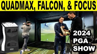 FORESIGHT SPORTS FALCON QUADMAX amp FOCUS AI 2024 PGA Merchandise Show [upl. by Arnie]