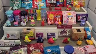 Entire Collection  Shopkins Real Littles Season 17 Snack Time [upl. by Duomham]