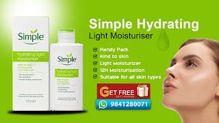 Ultimate Hydration with Simple Moisturizer Gentle Care for All Skin Types [upl. by Korrie840]