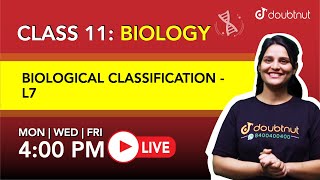 4 PM Class 11 NCERT Biology  BIOLOGICAL CLASSIFICATION By Shivangi Maam  L7 English Medium [upl. by Lapo169]