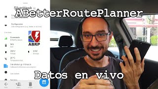 EVNotify y A Better Route Planner  ¿Cómo enviar datos en vivo ABRP [upl. by Jonme]