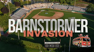 ChathamKent Barnstormers visit the London Majors Tour of Labatt Park in London ON [upl. by Imalda]