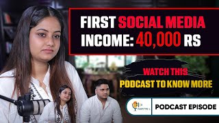 40000 Rs in One Month Social Media Income Success Story  Yash amp Yashika PODCAST Keepitrealrv [upl. by Laira]