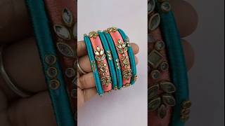 Thread bangles new collection  place order contact  8328519093  YouTube Dhanacollections235 [upl. by Nahtanaj]