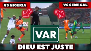 CÔTE D’IVOIRE VS NIGERIA  DIEU EST VRAIMENT JUSTE  2 VAR QUI SE RESSEMBLE [upl. by Molli]