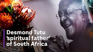 Tributes made to Archbishop Desmond Tutu at state funeral [upl. by Nahtnamas]