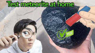 How to test a meteorite at home in the easiest possible way [upl. by Mazur]