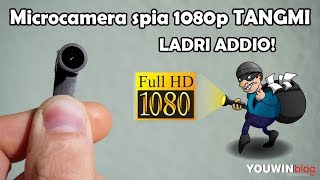 Mini Telecamera Tangmi  Come un agente 007 [upl. by Lachus]