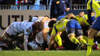 Top 14  18ème Journée  Racing Metro 92  Clermont 20142015 [upl. by Ahcsap94]