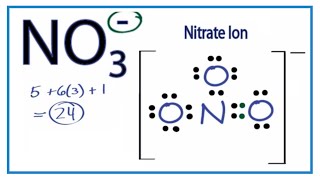 NO3 Lewis Structure How to Draw the Lewis Structure for NO3 [upl. by Auoh146]