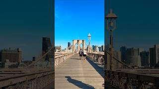 Walking in Brooklyn bridge nyc 4K newyorkcity usa brooklynbridge [upl. by Wiseman201]