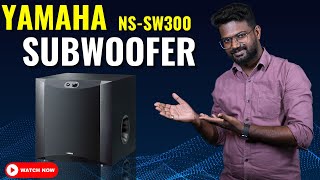 250W YAMAHA Subwoofer  NSSW300 Malayalam review [upl. by Aenej]