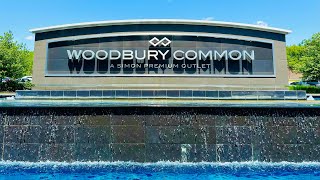 Woodbury Common Premium Outlets 2023 Complete Walking Tour in 4K  Woodbury NY [upl. by Balthasar124]