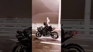 kawasaki ninja h2r rider shorts video top speed kawishaki h2r rider shorts video youtubeshort [upl. by Tterab]