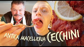 A pranzo da DARIO CECCHINI allANTICA MACELLERIA più famosa dItalia 🥩🍷 [upl. by Decamp]