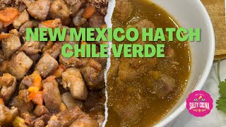 Chile Verde Prepared with NM Hatch Chiles [upl. by Davie]