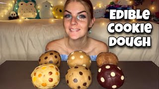 COOKIE DOUGH MUKBANG Vegan [upl. by Ivett]