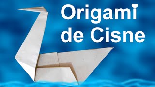 Como fazer Origami de Cisne [upl. by Harriet712]