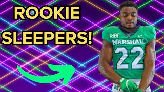 Dynasty Rookie SLEEPERS You MUST HAVE In Your 2024 Rookie Draft Part 2  Dynasty Fantasy Football [upl. by Shell486]