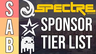 Ranking Every Sponsor in Spectre Divide  Pro Tier List V1 [upl. by Luedtke]