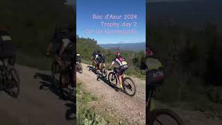 Roc d’Azur 2024 Trophy day 2 Col de Valdingarde vtt mtb rocdazur [upl. by Ydiarf]