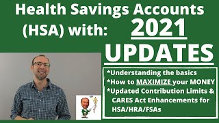 Health Savings Account  HSA Rules and Limits UPDATED for 2021 [upl. by Ettelorahc271]