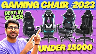 TOP 5 BEST GAMING CHAIR IN INDIA 2023⚡BEST GAMING CHAIR 2023 INDIA⚡BEST GAMING CHAIR UNDER 15000 [upl. by Leong307]