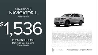 Lincoln Navigator L 09182024 4321509 [upl. by Nimesay]