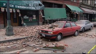 Where were you KOMO News coverage from the 2001 Nisqually earthquake in Seattle [upl. by Rotce]