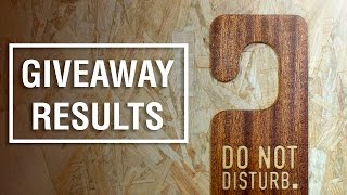 Door Hangers Giveaway Results [upl. by Magee535]