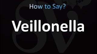 How to Pronounce Veillonella [upl. by Gnuhp]