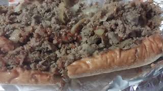 Paganos Cheese Steak Review  In Philly [upl. by Issim]