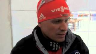 Skilanglauf Interview mit Tobias Angerer 22022013 [upl. by Onibas]