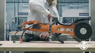 Husqvarna K4000 Electric Cut n Break Concrete Saw out of the box [upl. by Damarra971]