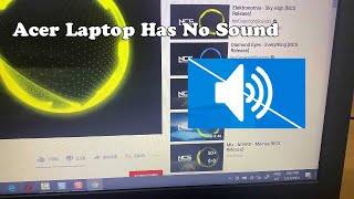 How To Fix Acer Laptop Has No Sound in Windows 10 [upl. by Willette]