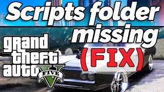 FIX GTA 5 Scripts Folder Missing  Install Script Hook V and Script Hook V Dot Net GTA Gamer [upl. by Photima]