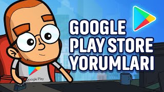 Google Play Store Yorumları Gerçek Olsaydı  Animasyon [upl. by Sergius868]