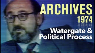 Watergate amp the political process 1974  ARCHIVES [upl. by Eustazio]