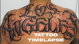 Tattoo Timelapselettering [upl. by Moynahan]