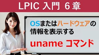 LPIC：OSまたはハードウェアの情報を表示する：unameコマンド [upl. by Adnanref]