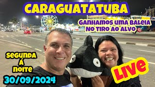 CARAGUATATUBA AO VIVO NOITE DE SEGUNDA 30092024 [upl. by Veal]