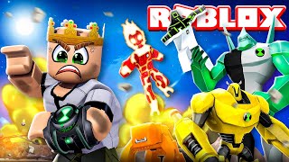 Fighting EVERYONE As BEN 10 In ROBLOX [upl. by Dry331]