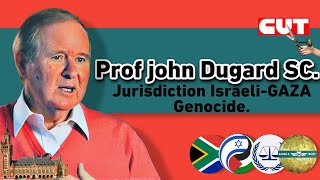 Prof john Dugard SC jurisdiction South Africa v Israel  Oral argument [upl. by Gavan]